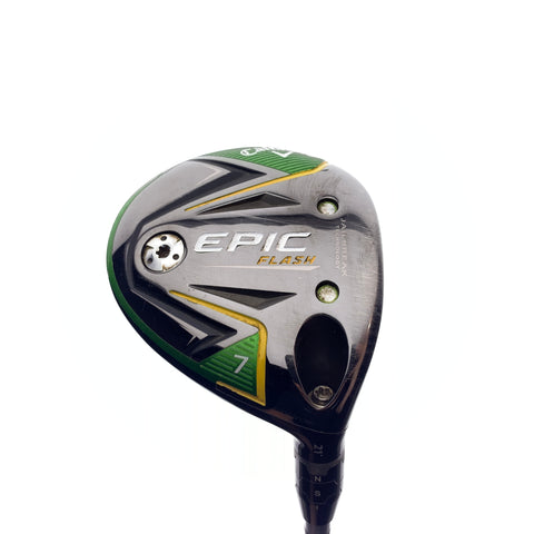Used Callaway EPIC Flash 7 Fairway Wood / 21.0 Degrees / A Flex
