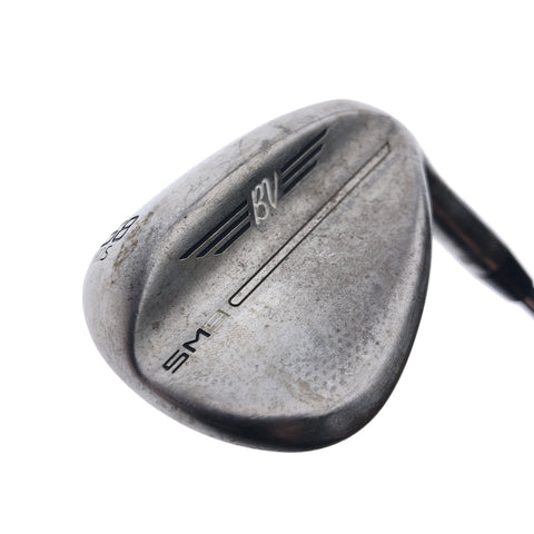 Used Titleist SM9 RAW Lob Wedge / 58.0 Degrees / Stiff Flex