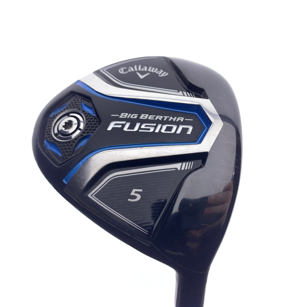 Used Callaway Big Bertha Fusion 2016 5 Fairway Wood / 18 Degrees / Ladies Flex