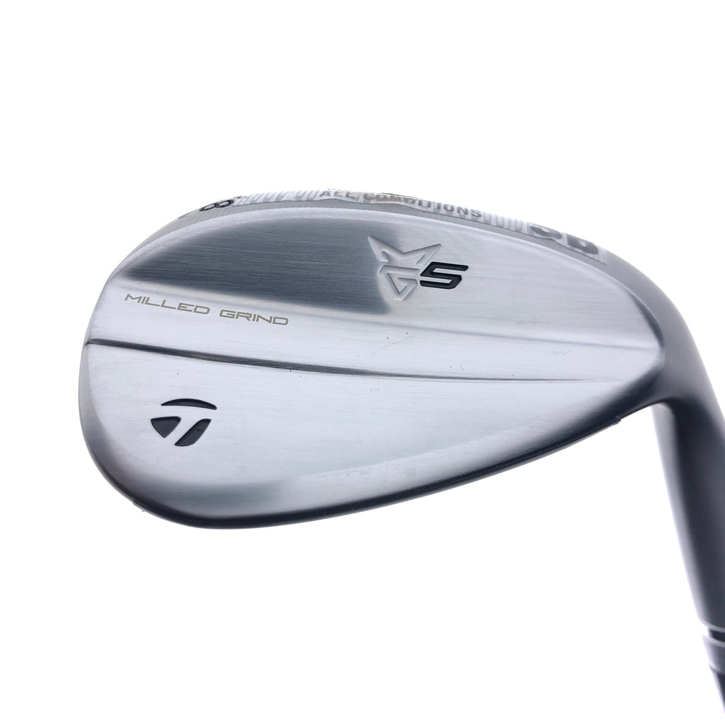 Used TaylorMade Milled Grind 5 Lob Wedge / 58.0 Degrees / Stiff Flex