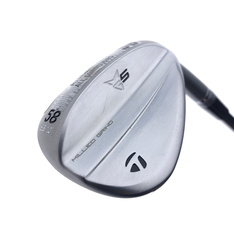 Used TaylorMade Milled Grind 5 Lob Wedge / 58.0 Degrees / Stiff Flex