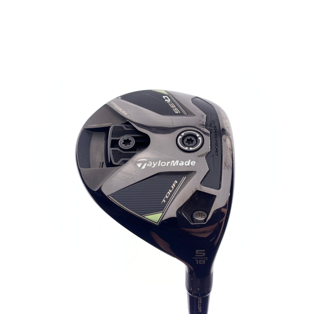 Used TaylorMade Qi35 Tour 5 Fairway Wood / 18.0 Degrees / Regular Flex