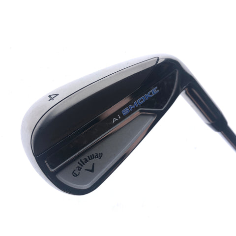 Used Callaway Paradym Ai Smoke 4 Iron / 19.0 Degrees / Stiff Flex