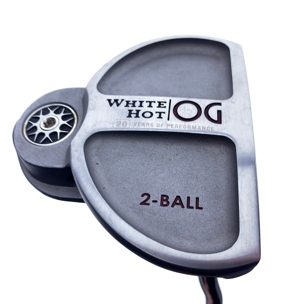 Used Odyssey White Hot OG 2-Ball Putter / 34.0 Inches