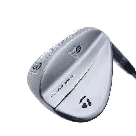 Used TaylorMade Milled Grind 5 Gap Wedge / 50.0 Degrees / Stiff Flex