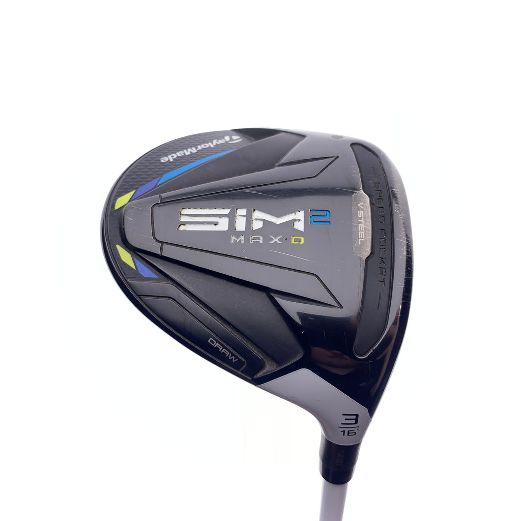 Used TaylorMade Sim2 Max D 3 Fairway Wood / 15.0 Degrees / A Flex