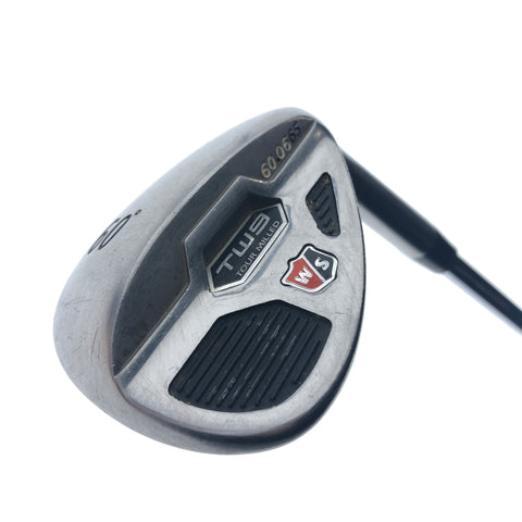 Used Wilson Tw9 Chrome Lob Wedge / 60.0 Degrees / Wedge Flex