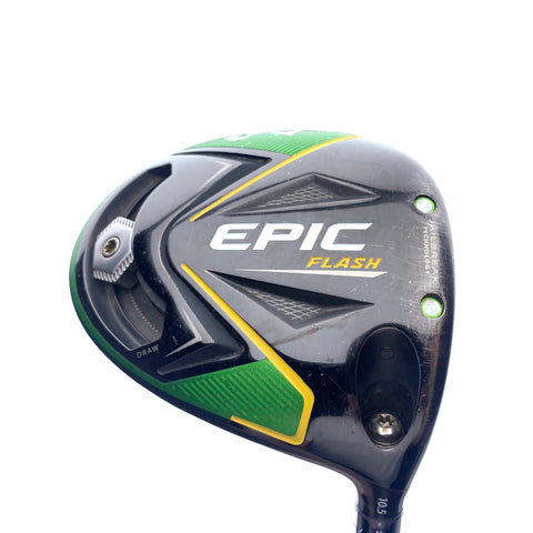 Used Callaway EPIC Flash Driver / 10.5 Degrees / Stiff Flex