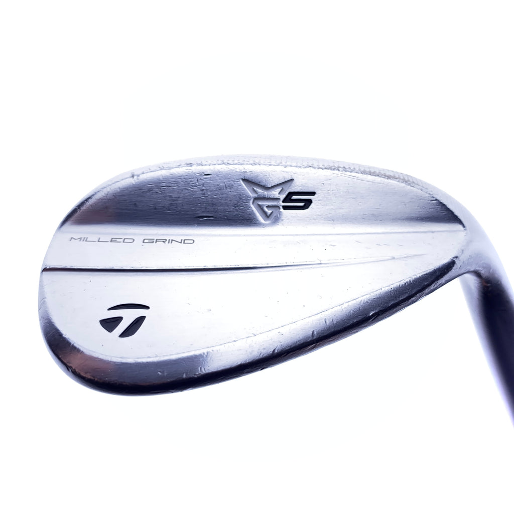 Used TaylorMade MG5 Chrome Lob Wedge / 60.0 Degrees / Wedge Flex
