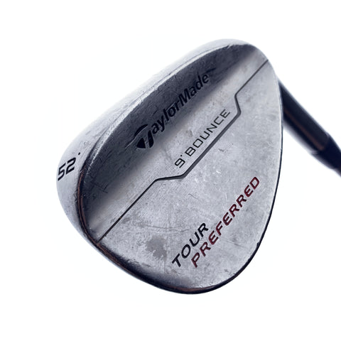Used TaylorMade Tour Preferred Gap Wedge / 52.0 Degrees / Regular Flex - Replay Golf 