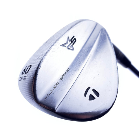 Used TaylorMade MG5 Chrome Lob Wedge / 60.0 Degrees / Wedge Flex