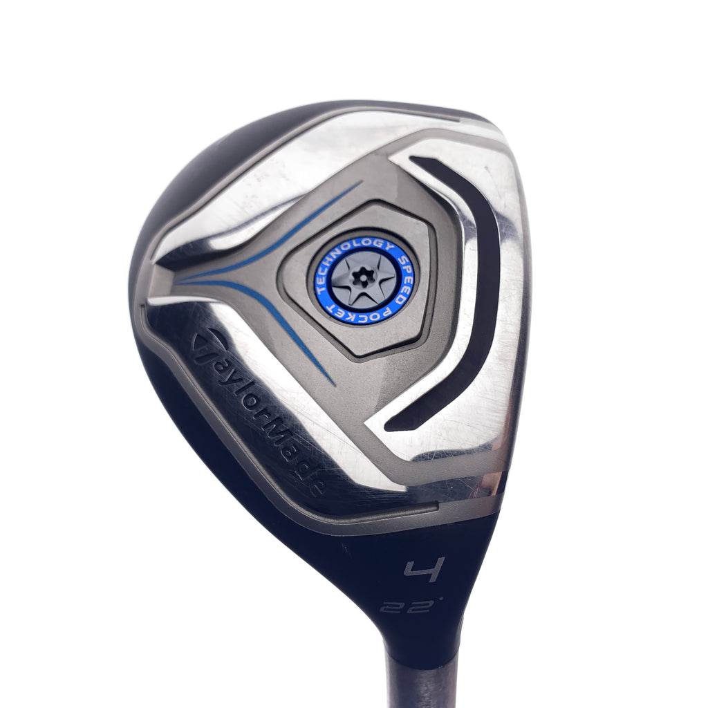 Used TaylorMade Jetspeed 4 Hybrid / 22 Degrees / Regular Flex