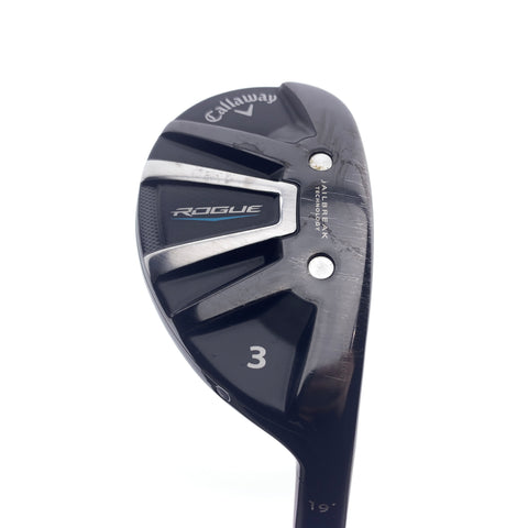 Used Callaway Rogue 3 Hybrid / 19.0 Degrees / Regular Flex