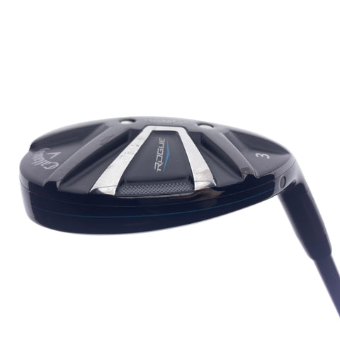 Used Callaway Rogue 3 Hybrid / 19.0 Degrees / Regular Flex