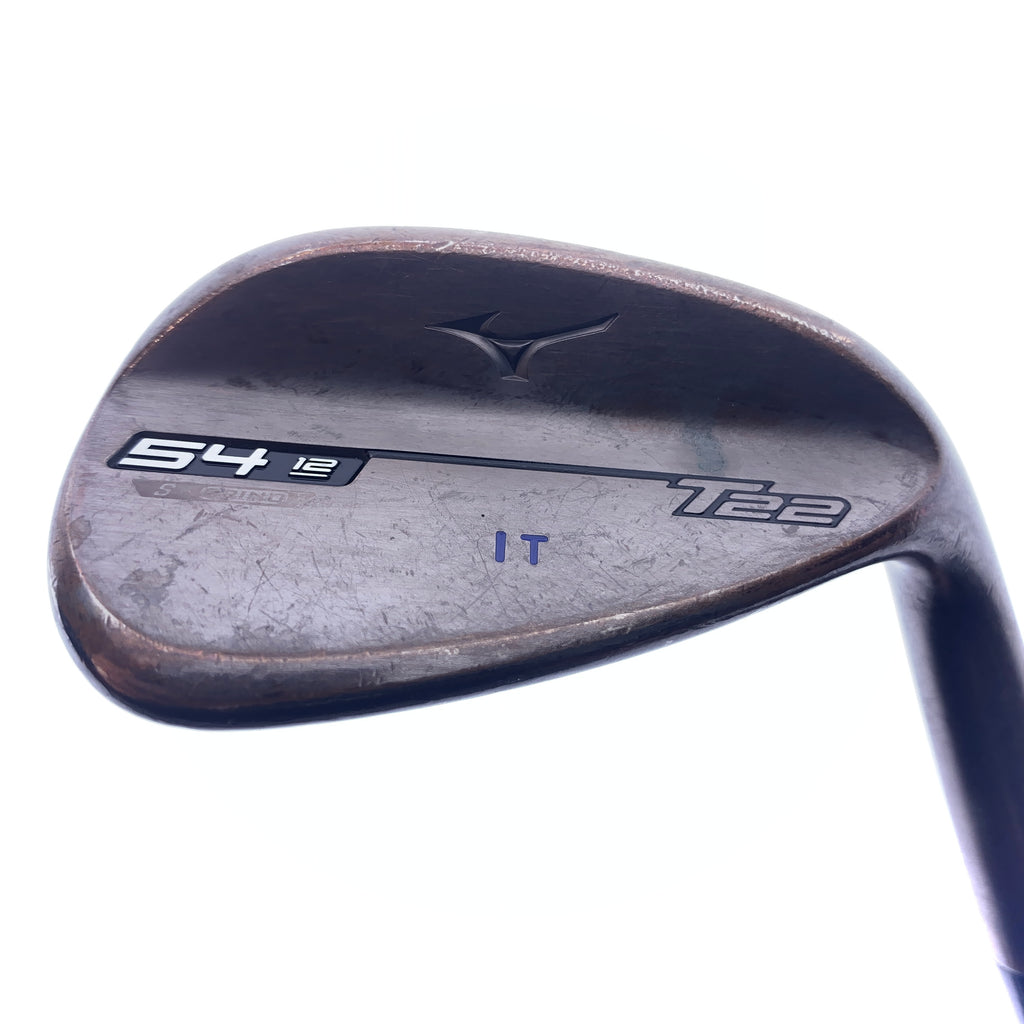 Used Mizuno T22 Denim Copper Sand Wedge / 54.0 Degrees / Stiff Flex