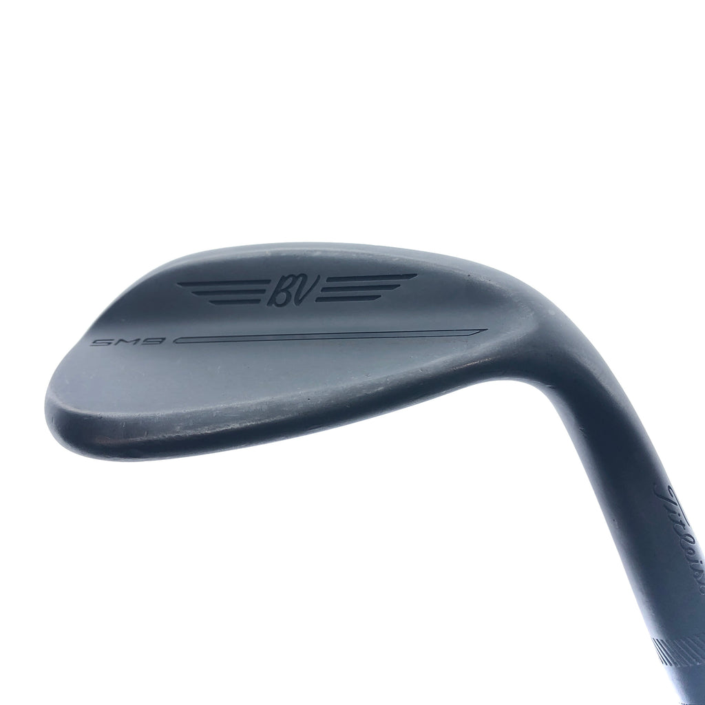 Used Titleist SM9 Jet Black Lob Wedge / 58.0 Degrees / Wedge Flex