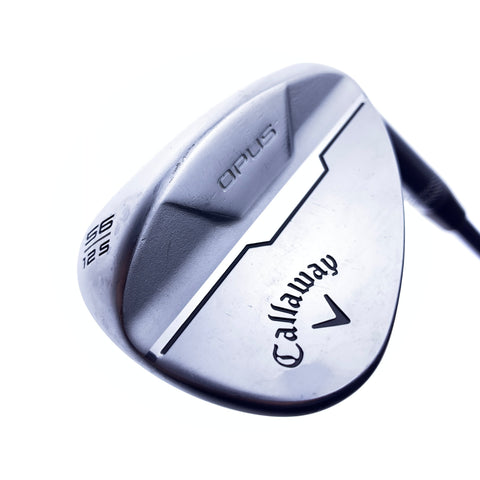 Used Callaway Opus Brushed Chrome Sand Wedge / 56.0 Degrees / Wedge Flex
