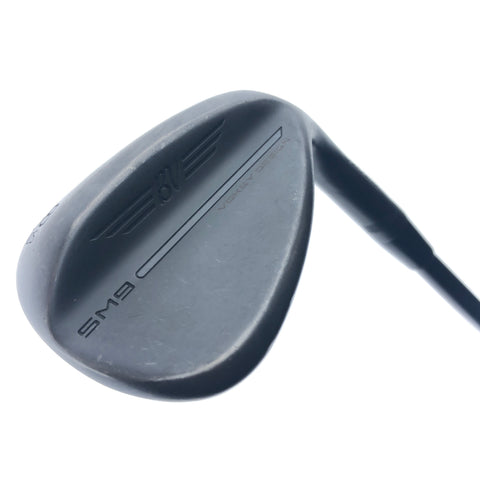 Used Titleist SM9 Jet Black Lob Wedge / 58.0 Degrees / Wedge Flex