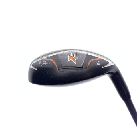 Used Callaway X2 Hot Pro 3 Hybrid / 20.0 Degrees / Stiff Flex
