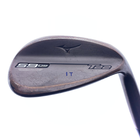 Used Mizuno T22 Denim Copper Lob Wedge / 59.0 Degrees / Stiff Flex