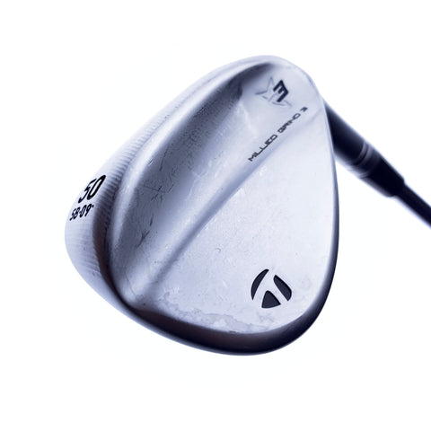 Used TaylorMade Milled Grind 3 Gap Wedge / 50.0 Degrees / Stiff Flex
