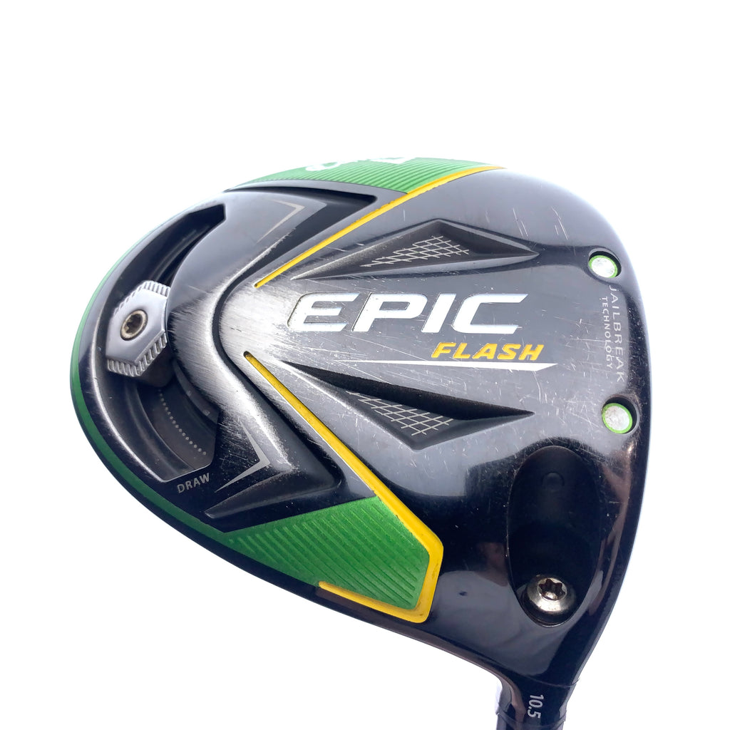 Used Callaway EPIC Flash Driver / 10.5 Degrees / Regular Flex