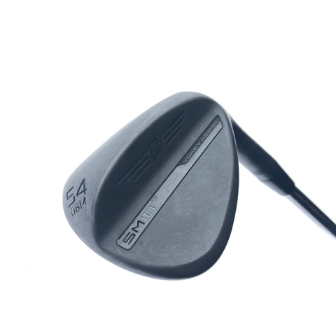 Used Titleist Vokey SM10 Jet Black Sand Wedge / 54.0 Degrees / Regular Flex