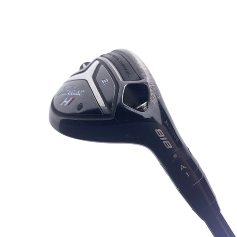 Used Titleist 818 H1 4 Hybrid / 21.0 Degrees / Stiff Flex