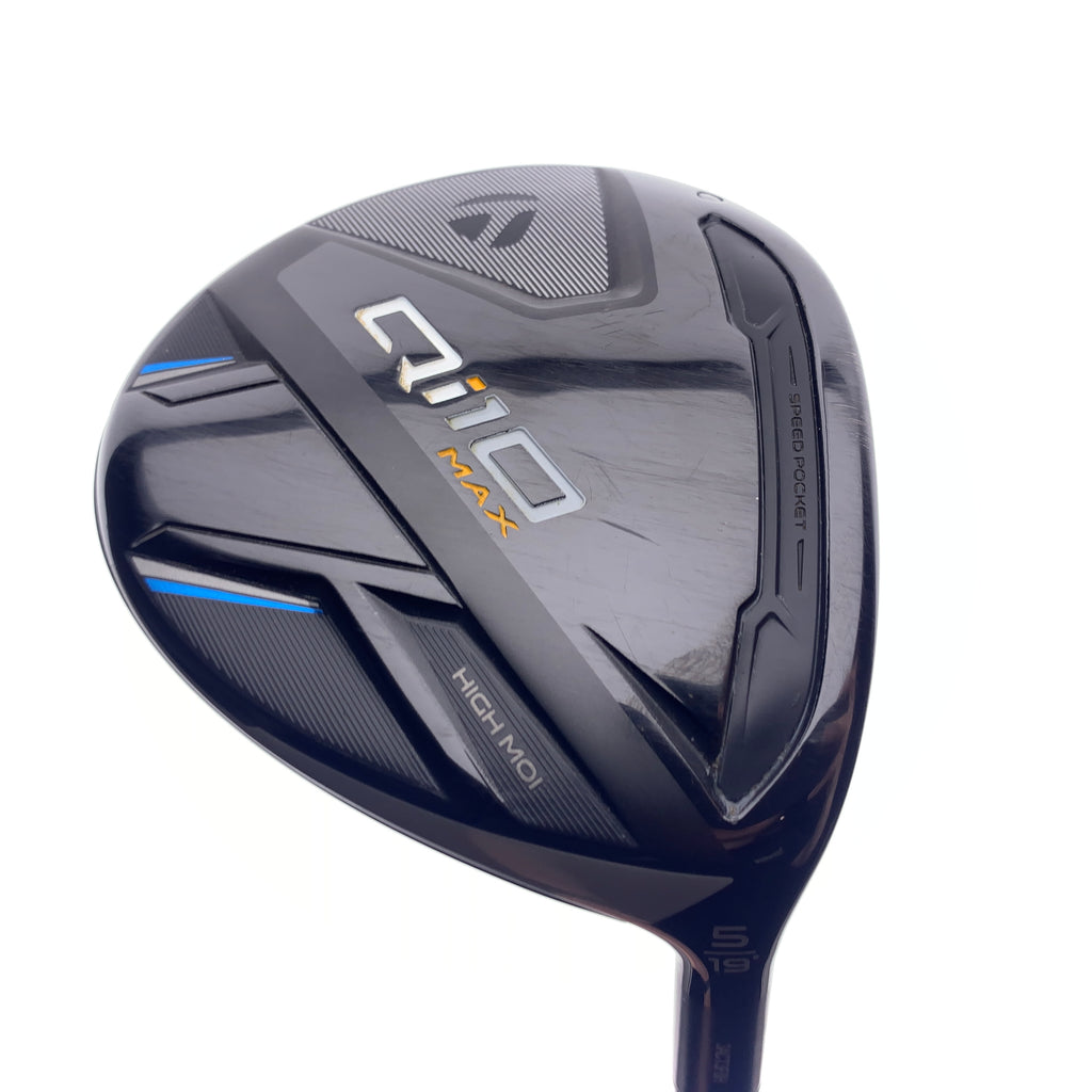 Used TaylorMade Qi10 Max 5 Fairway Wood / 19.0 Degrees / Regular Flex