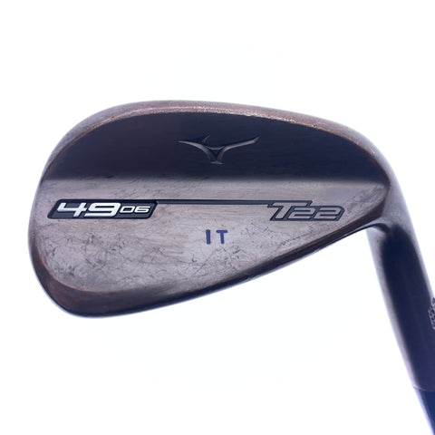 Used Mizuno T22 Denim Copper Gap Wedge / 49.0 Degrees / Stiff Flex