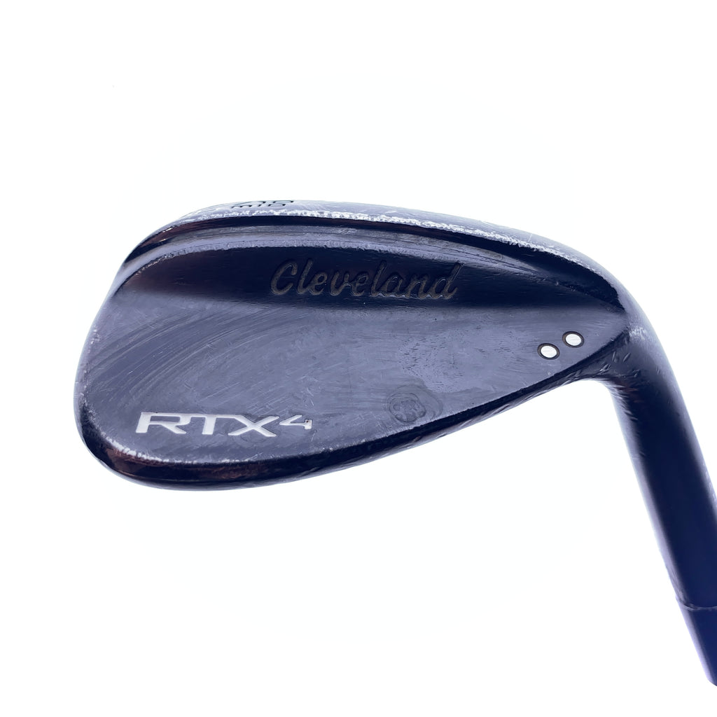 Used Cleveland RTX 4 Black Satin Sand Wedge / 56.0 Degrees / Wedge Flex - Replay Golf 