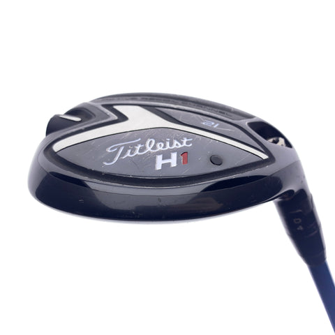 Used Titleist 818 H1 4 Hybrid / 21 Degrees / Stiff Flex