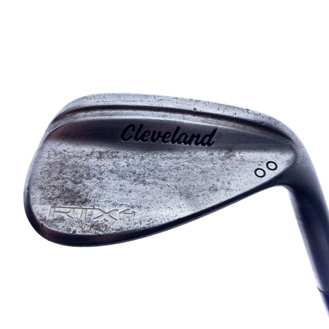 Used Cleveland RTX 4 Tour Raw Gap Wedge / 52.0 Degrees / X-Stiff Flex - Replay Golf 