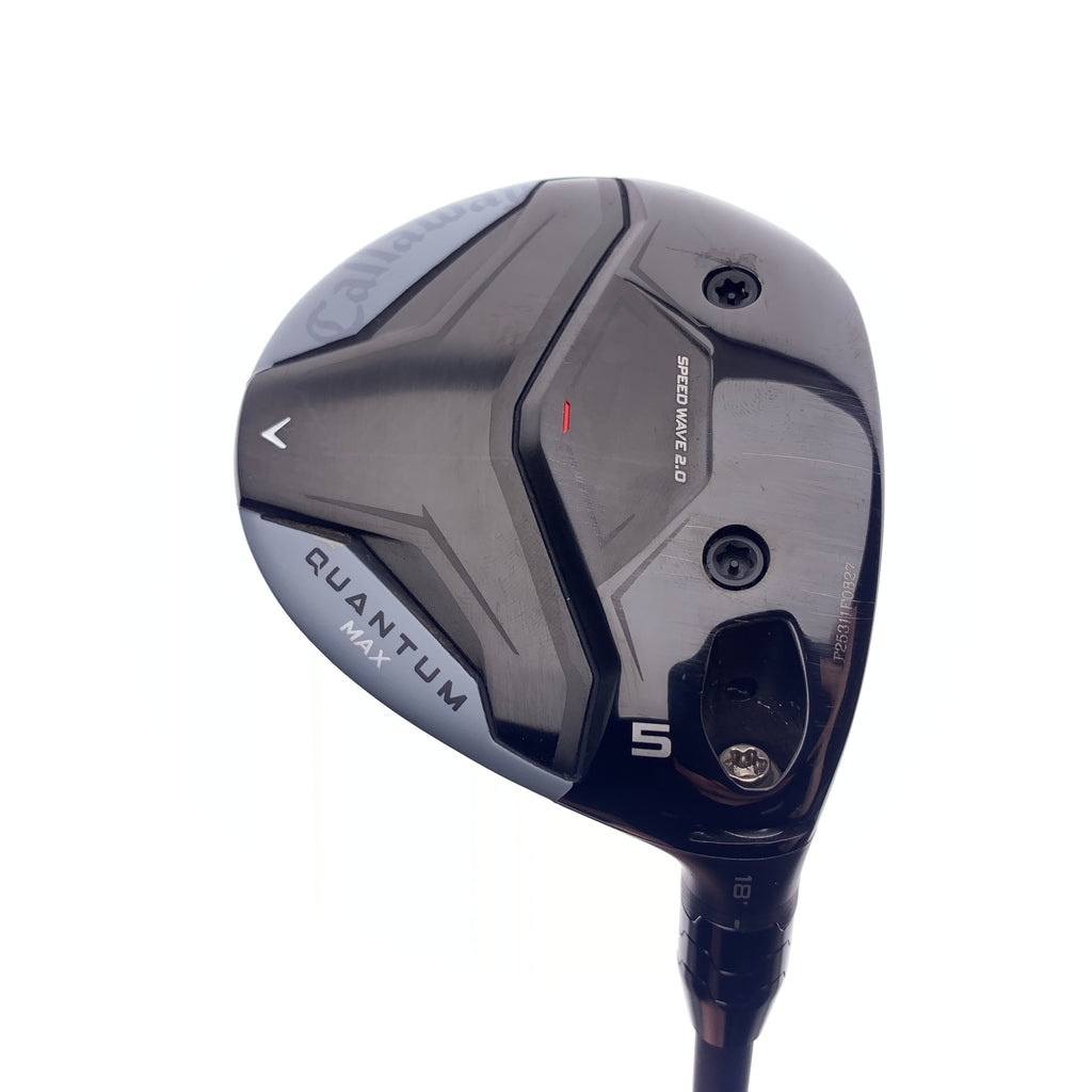 Used Callaway Quantum Max 5 Fairway Wood / 18.0 Degrees / Soft Regular Flex