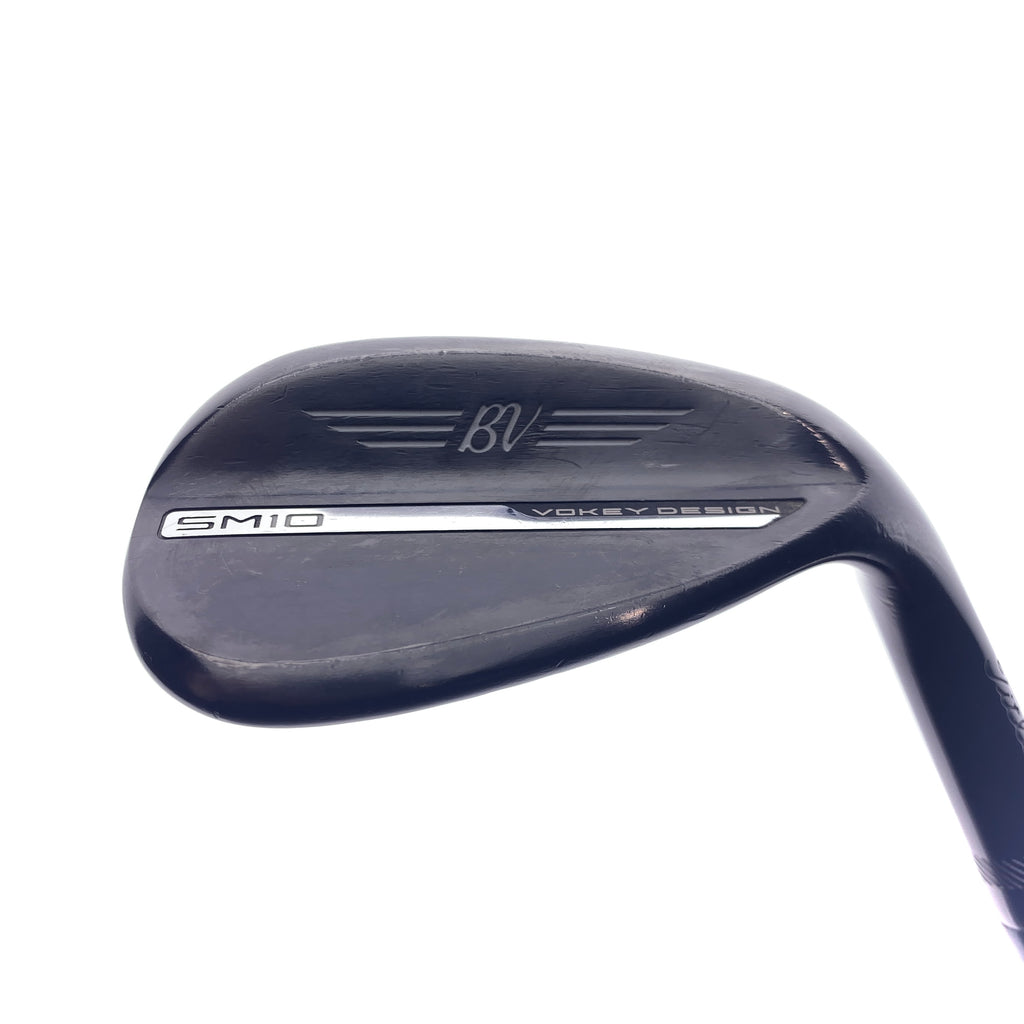 Used Titleist Vokey SM10 Black Vapor Sand Wedge / 56.0 Degrees / Wedge Flex