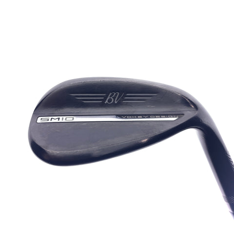 Used Titleist Vokey SM10 Black Vapor Sand Wedge / 56.0 Degrees / Wedge Flex