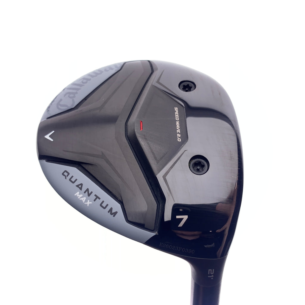 Used Callaway Quantum Max 7 Fairway Wood / 21.0 Degrees / Soft Regular Flex