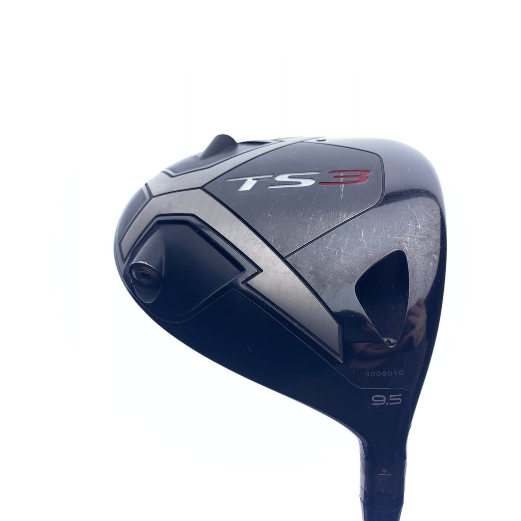 Used Titleist TS3 Driver / 9.5 Degrees / Stiff Flex