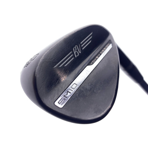 Used Titleist Vokey SM10 Black Vapor Gap Wedge / 50.0 Degrees / Wedge Flex