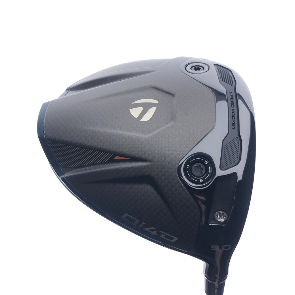 Used TaylorMade Qi4D Driver / 9.0 Degrees / Stiff Flex