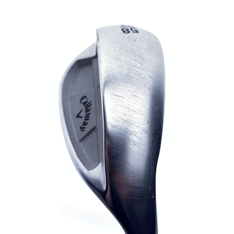 Used Callaway Mack Daddy CB Lob Wedge / 58.0 Degrees / Wedge Flex