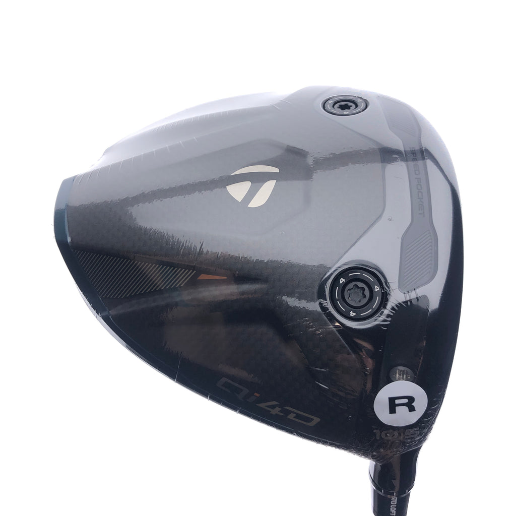 NEW TaylorMade Qi4D Driver / 10.5 Degrees / Regular Flex