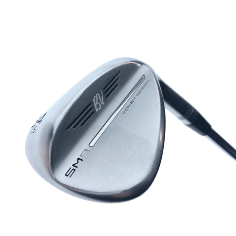 Used Titleist SM9 Tour Chrome Sand Wedge / 54.0 Degrees / Wedge Flex