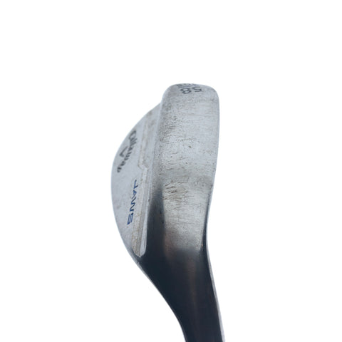 Used Callaway Jaws Raw 2022 Lob Wedge / 58.0 Degrees / Wedge Flex