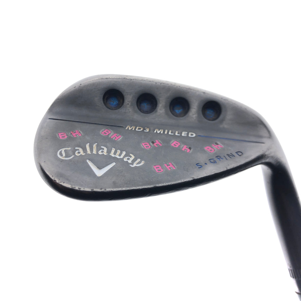 Used Callaway MD3 Milled Black Gap Wedge / 52.0 Degrees / Wedge Flex