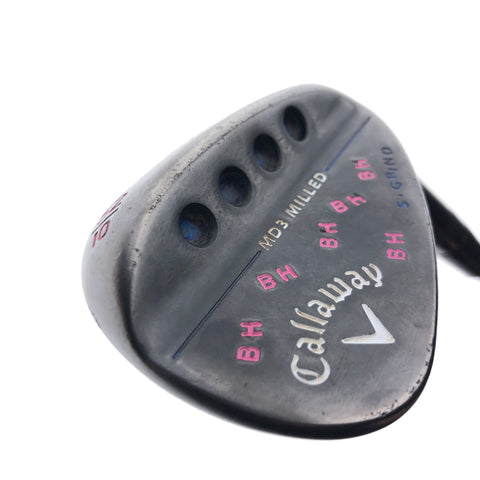 Used Callaway MD3 Milled Black Gap Wedge / 52.0 Degrees / Wedge Flex