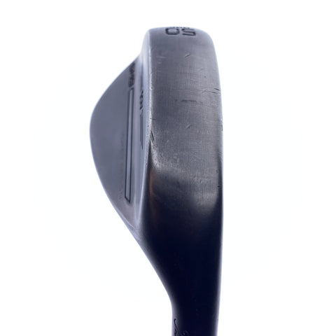 Used Titleist SM9 Jet Black Gap Wedge / 50.0 Degrees / Stiff Flex