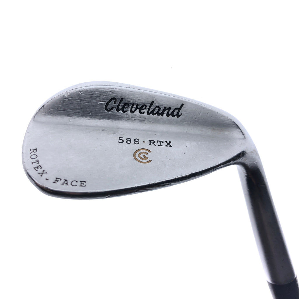 Used Cleveland 588 RTX Satin Chrome Sand Wedge / 54.0 Degrees / Wedge Flex