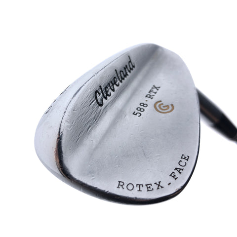 Used Cleveland 588 RTX Satin Chrome Sand Wedge / 54.0 Degrees / Wedge Flex
