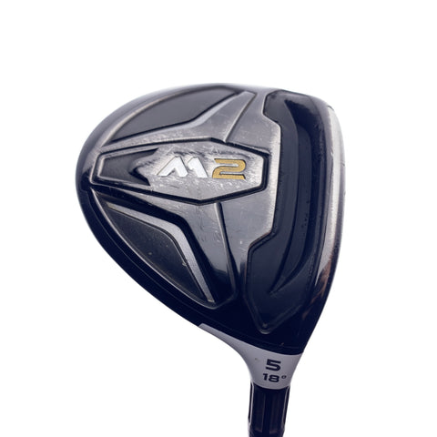 Used TaylorMade M2 2016 5 Fairway Wood / 18.0 Degrees / Regular Flex